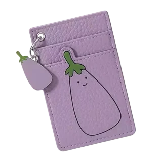 Amuseables Aubergine Card Holder