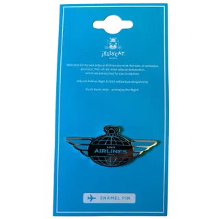 Jellycat Airlines Pin Badge