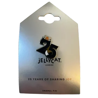 Jellycat 25th Anniversary Pin Badge