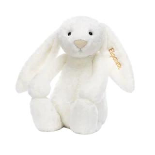 Personalised Bashful Luxe Bunny Luna Huge