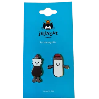 Vinny Vinegar and Salty Steve Pin Badge