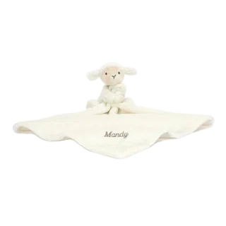 Personalised Bashful Lamb Soother