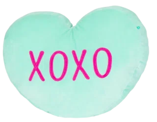 Candy Heart with "XOXO"