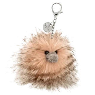 Glad to be Me Ostrich Bag Charm