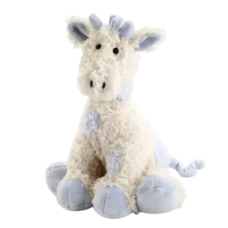 Junglie Giraffe - Blue and Cream