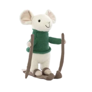 Merry Mouse Skiing