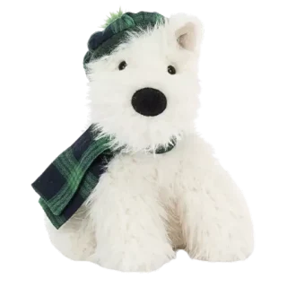 Wintertime Munro Scottie Dog