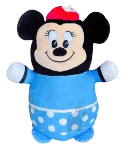 Retro Blue Minnie Mouse Hug Mees