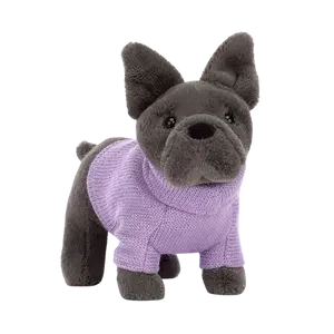 Sweater French Bulldog Purple