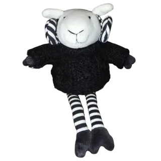 Black and White Pullover Darling Lamb