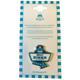 Jellycat Diner Pin Badge