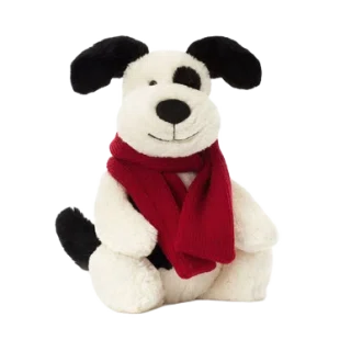 Bashful Winter Puppy