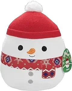 Manny (Red Scarf and Beanie)