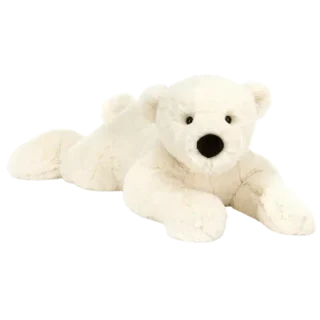 Perry Polar Bear Lying