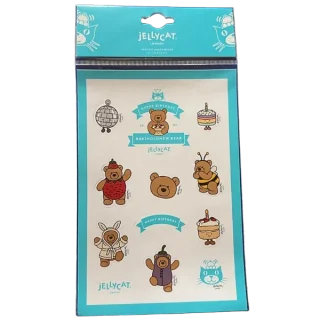 Bartholomew Bear Birthday Stickers