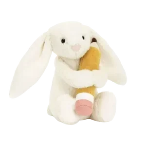 Bashful Bunny with Pencil