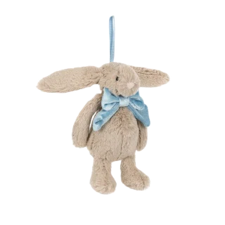 Bashful Beige Bunny Decoration