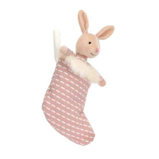 Shimmer Stocking Bunny