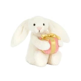Bashful Bunny with Present