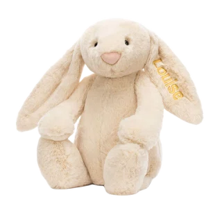 Personalized Bashful Luxe Bunny Willow Huge