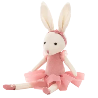 Pirouette Bunny - Rose