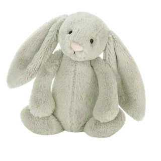 Bashful Silver Bunny Chime