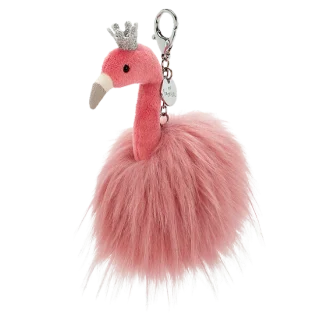 Fancy Flamingo Bag Charm