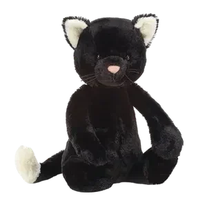 Bashful Black Kitten