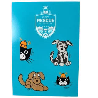 Jellycat Rescue Stickers