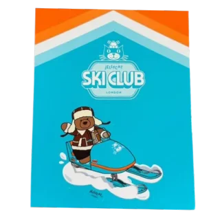 Ski Club Bartholomew Sticker