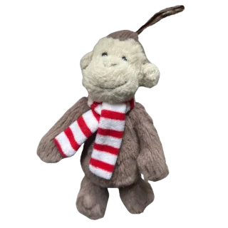 Baby Christmas Bashful Monkey