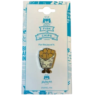 Cosy Chips Pin Badge