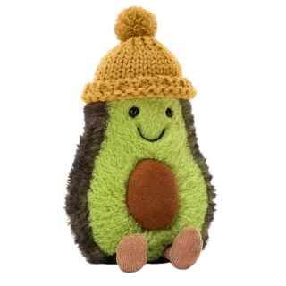 Amuseables Cozi Mustard Avocado