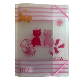 Kitty Galore A4 Folder