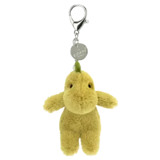 Bashful Dino Bag Charm