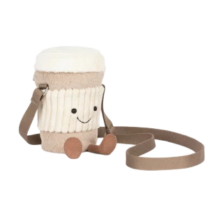 Amuseables Perkle Coffee Shoulder Bag