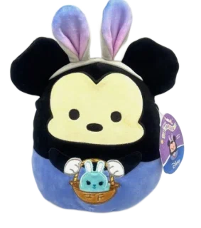 Purple Easter Mickey Mouse w/ Rabbit in Basket