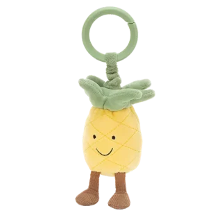 Amuseables Pineapple Jitter & Rattle