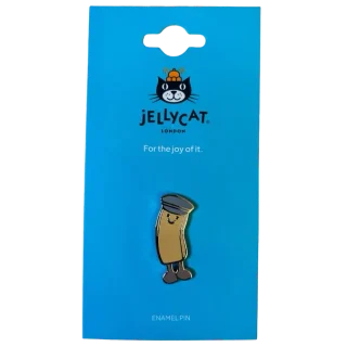 Charlie Chip Pin Badge