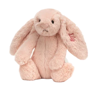 Personalised Bashful Blush Bunny Medium