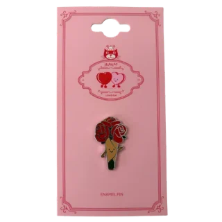 Amuseables Rose Bouquet Pin Badge