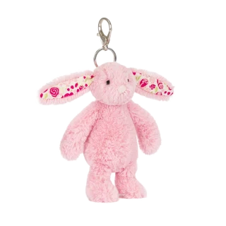 Blushkin Blossom Bunny Bag Charm