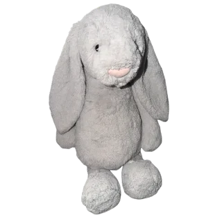 Bashful Silver Bunny - Huge