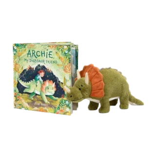 Archie, My Dinosaur Friend Book and Archie Dinosaur