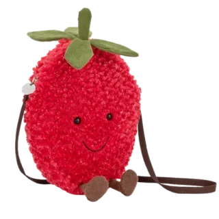Amuseables Strawberry Shoulder Bag