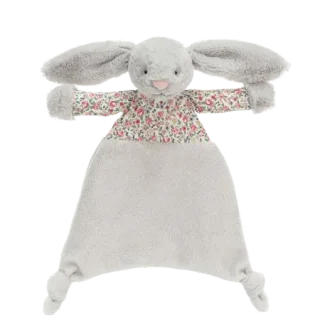Blossom Bunny Comforter - Silver