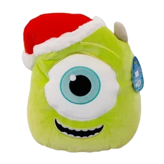 Mike Wazowski w/ Santa Hat