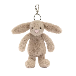 Bashful Beige Bunny Bag Charm