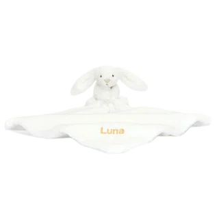 Personalised Bashful Luxe Bunny Luna Soother