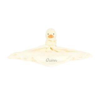 Personalised Bashful Duckling Soother